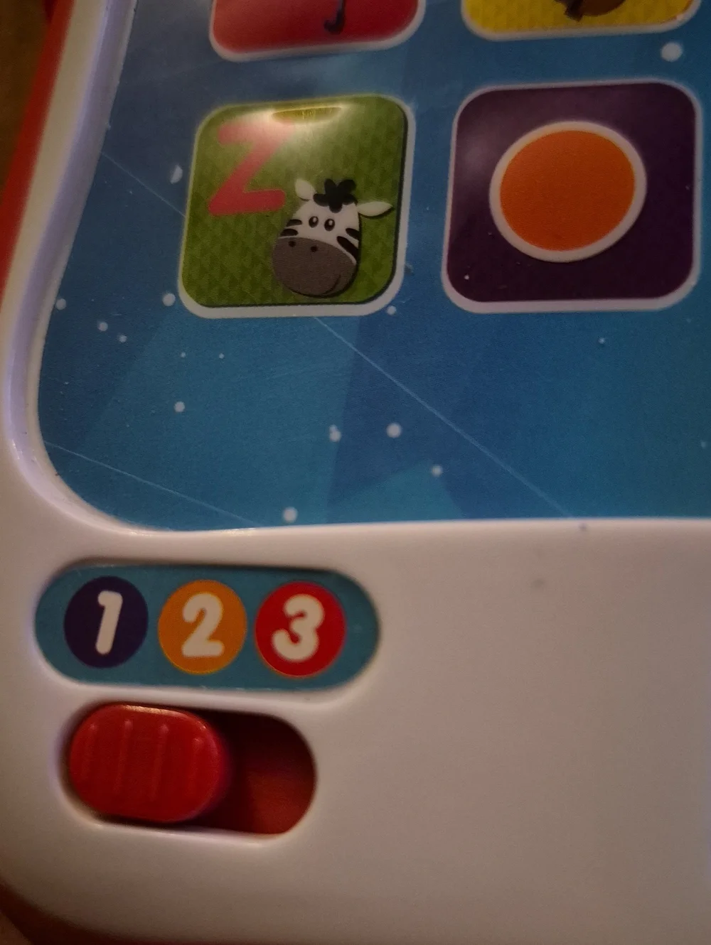 Fun Pad is an  educational tablet designed for toddlers age